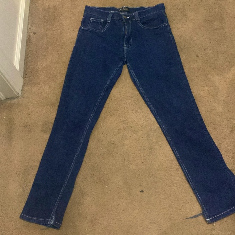 Black Lacquer skinny jeans. You will fall in love